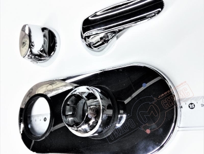 Набор накладок и ручек монокомандного смесителя душевой кабины Jacuzzi Flexa