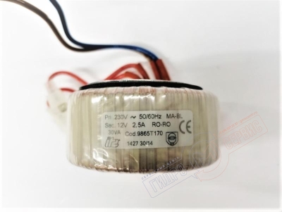 Трансформатор ME27 12V 2,5A блока парогенератора EFFEGIBI