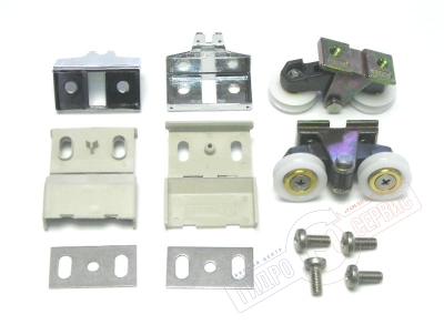 Верхний Ролик Хром двери душевой кабины Huppe 2002 4E