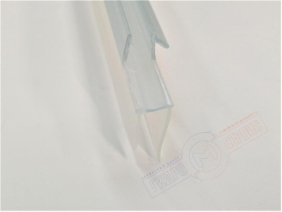 6мм, Нижний уплотнитель двери душевой кабины Huppe PENTA 3001