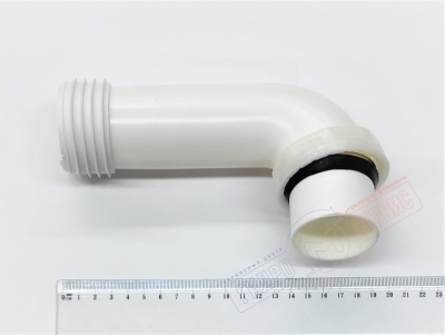 SMALL Патрубок слива для напольного унитаза Идеал Стандад