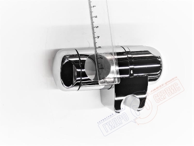 Держатель душа Хром стойки Jacuzzi D=25mm для душевой лейки