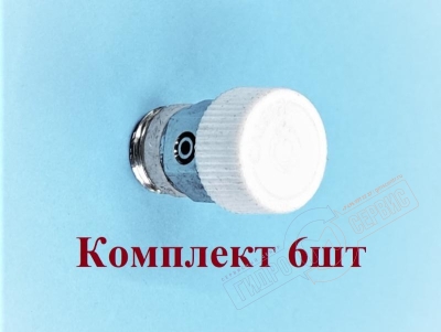 Ручной клапан 1\4 выпуска воздуха GL - комплект 6шт Ручной клапан 1\4 выпуска воздуха GL - комплект 6шт