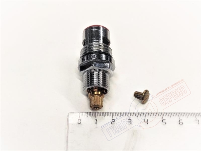 Кран-букса 1\2, 90гр ГВС 24шл. керамическая Noken - AQUALUX