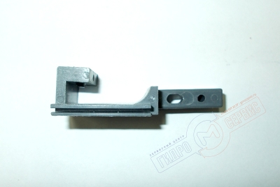 Нижний крючок 30х71х19.5 двери, правый серый APPOLLO A-0734