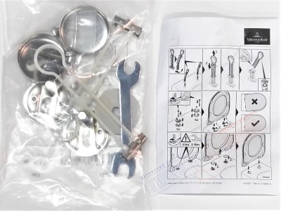 SUBWAY Крепление DD4 26мм сидения унитаза Villeroy & Boch с плавным опусканием