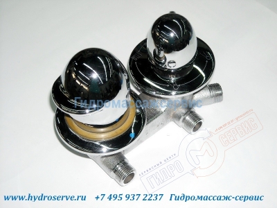 Cмеситель Z=10cm с 4-х позиционным переключателем функций душевой кабины - нзкз