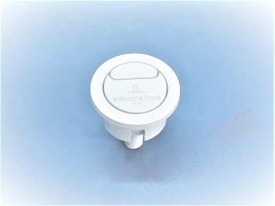 Кнопка Белая механизма 290 двойного слива унитаза VILLEROY Кнопка Белая механизма 290 двойного слива унитаза VILLEROY