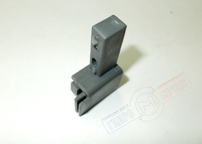 A-0735 Нижний крючок 30х53х16.9 двери, правый, Серый APPOLLO