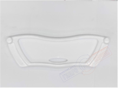 FLEXA TWIN Сиденье 65*20см белое душевой кабины JACUZZI FLEXA TWIN Сиденье 65*20см белое душевой кабины JACUZZI