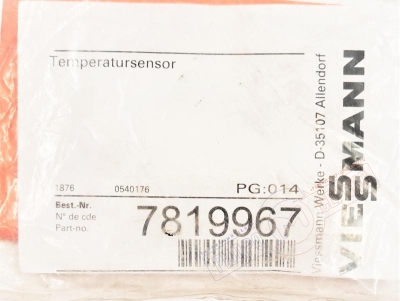 Датчик температуры NTC погружной для котлов Viessmann 7819967 Датчик температуры NTC погружной для котлов Viessmann 7819967