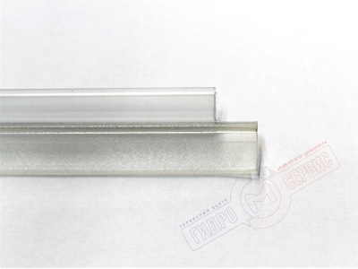 Нижний 6мм изогнутый уплотнитель двери душевой кабины HUPPE 2003 1/4