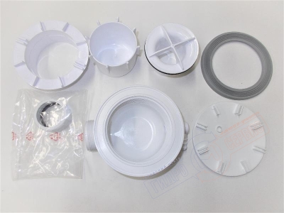 Сифон D=90mm хром с дренажом парогенератора душевой кабины Джакуззи Минима