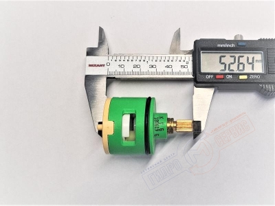 Картридж-переключатель 35мм режимов смесителя CARLO FRATTINI F2001