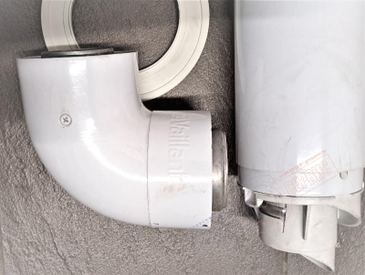 Vaillant 303806 Комплект для горизонтального прохода через стену 45-65см - оригинал (уценка)