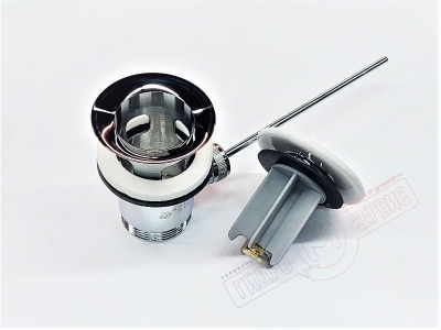 Донный слив 681 с керамической крышкой раковины Villeroy & Boch