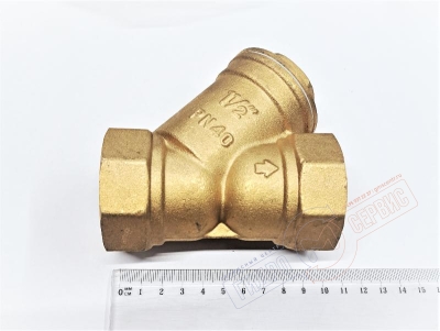 Фильтр DN40 косой сетчатый 1-1/2 ВР-ВР GENERAL HYDRAULIC