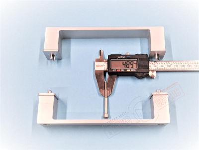 MYNIMA 90/120 Ручка 175мм серебро двери JACUZZI, 224001100