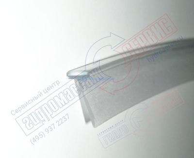 Нижний силиконовый уплотнитель двери Идеал Стандард душевой кабины