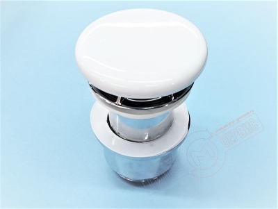 Донный слив 804 с керамической крышкой раковины Villeroy & Boch