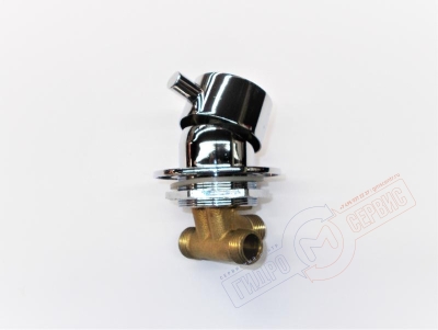 Cмеситель YMJ681 для душевой кабины / набортный для ванны Aqualux