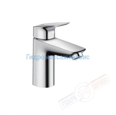 Смеситель для раковины Hansgrohe Logis 71102000 с донным клапаном