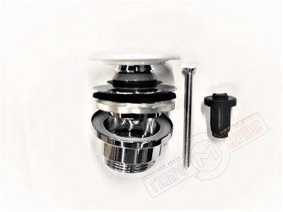 Донный клапан Клик-клак слива раковины без перелива