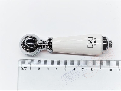 D&D Ручка керамическая ХВС смесителя LEVA A/CALDA DANDY