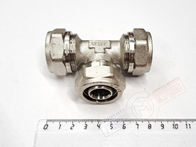 Тройник 26x26x26 равнопроходной (ник.) PROFIT GH