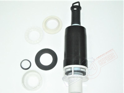 Механизм слива подвесного бачка унитаза Lineatre с трубой 32мм 