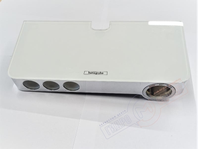 RAINDANCE SELECT E 300 SHOWERPIPE Корпус смесителя хром \ белый стекло 92165400 RAINDANCE SELECT E 300 SHOWERPIPE Корпус смесителя хром \ белый стекло 92165400