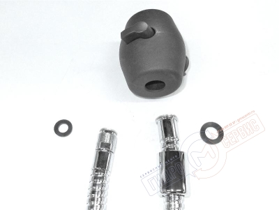 Шланг M15x1* G1/2 L=1.5m для кухонного смесителя, хром Идеал Стандард