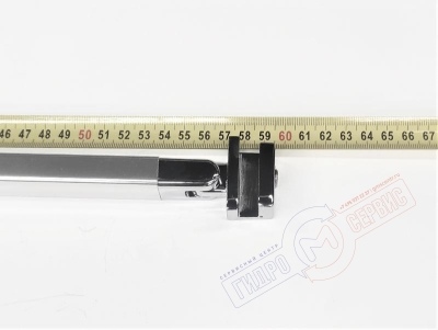 Угловой кронштейн 500мм хром стабилизационный Huppe душевой панели