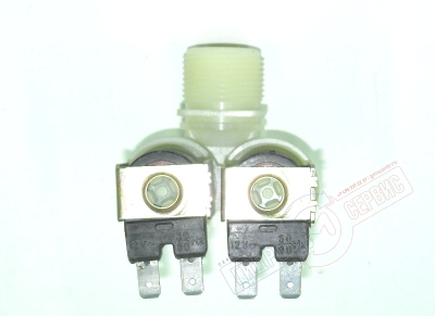 Электроклапан душевой кабины, двойной 12V, Appollo