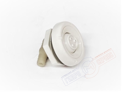 Форсунка Белая душевой кабины Appollo, 2 входа