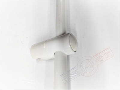 Душевая штанга 24мм L=620mm душевого бокса Jacuzzi J-Sha ACTIV TWIN - белая