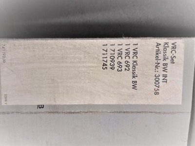 Регулятор электронный VRC-Klassik-BW для котлов Vaillant (300758) 252982