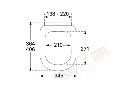 SUBWAY Compact Сиденье 66S унитаза Villeroy&Boch с функцией плавного опускания