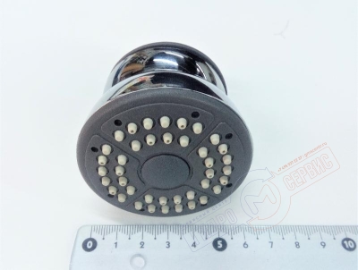 Форсунка D=60х50x1/2" хром душевой кабины Appollo, уценка Форсунка D=60х50x1/2" хром душевой кабины Appollo, уценка