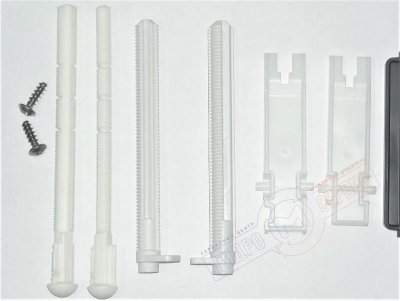 Комплект 874 креплений кнопки слива и толкателей инсталяции Sigma UP320\720 Geberit 