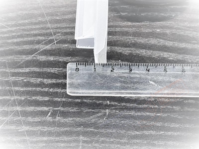 FRAME Нижний силиконовый уплотнитель 8мм двери Jacuzzi душевой кабины, Италия