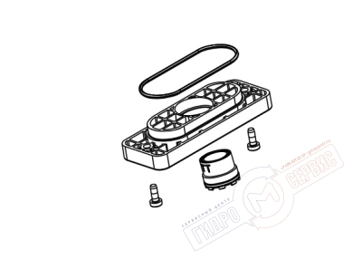 Аэратор 986 смесителя AXOR Starck X, Хансгрое