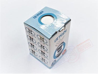 Донный клапан Клик-клак белый матовый керамика IZ YAPI для слива раковины