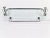 Полка 35*9см с круглыми поручнями для душевой кабины HRC8992