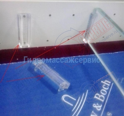 VILLEROY LA BELLE Крепления разделителей выдвижного ящика, комплект