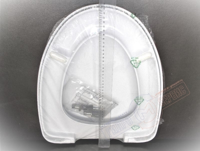 DAHLIA Сидение для унитаза, с хромированными шарнирами Ideal Standard 