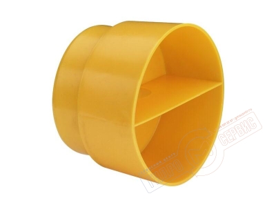 Монтажная заглушка 90мм патрубока слива инсталяции Viega