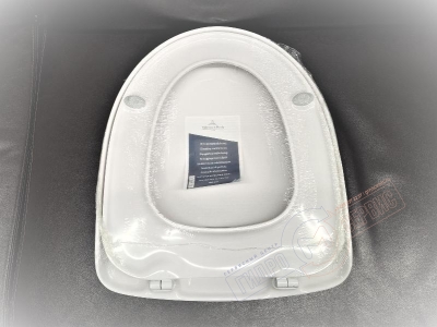 ARRIBA Сиденье белый альпин/хром унитаза Villeroy&Boch