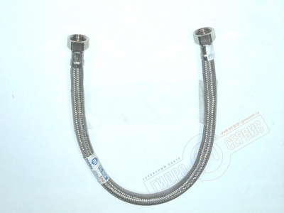 Шланг G3/8* G3/8 подводки воды L-450mm гайка\гайка