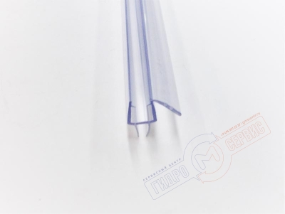 Нижний 6мм 3-х лепестковый уплотнитель двери MEDEA